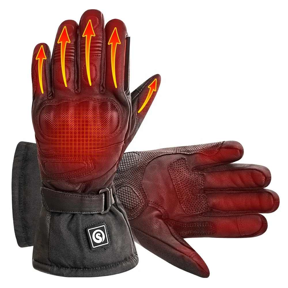 

Winter Savior 7.4V 2200MAH Touch Screen Electric Battery Rechargeable Windproof Waterproof Motorcycle Heated Gloves