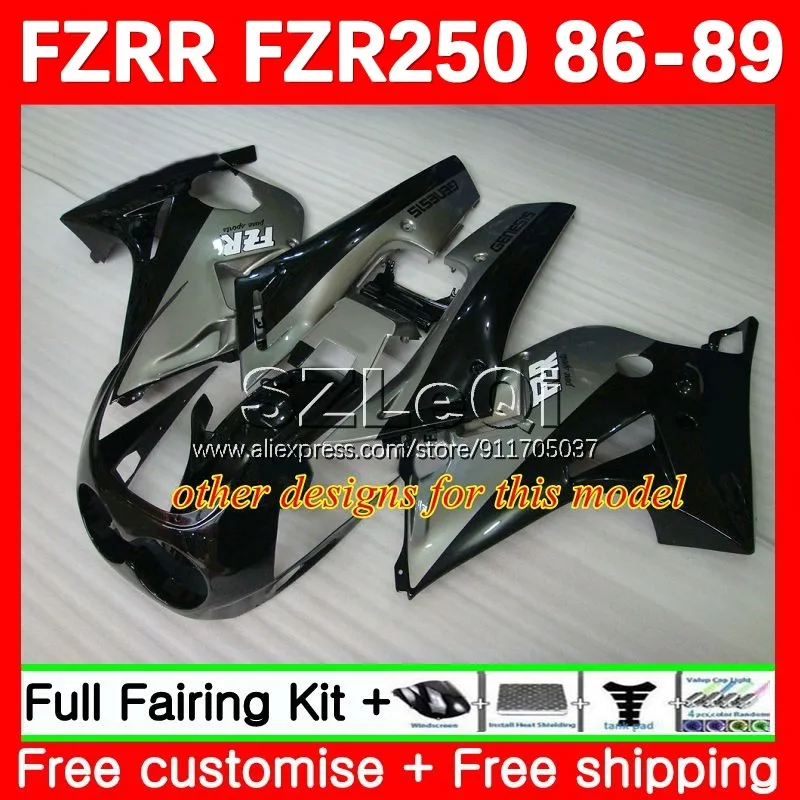 FZR250RR For YAMAHA FZR250 R FZRR FZR 250 Factory Red 250R FZR-250 RR 86 87 88 89 149No.104 FZR250R 1986 1987 1988 1989 Fairing