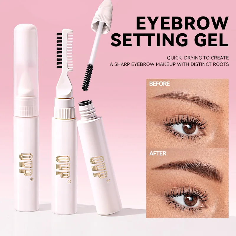 Natural Shaping Eyebrow Gel, Thick and Waterproof, Dries Quickly and Lasts Long, Creating A Perfect Makeup Look