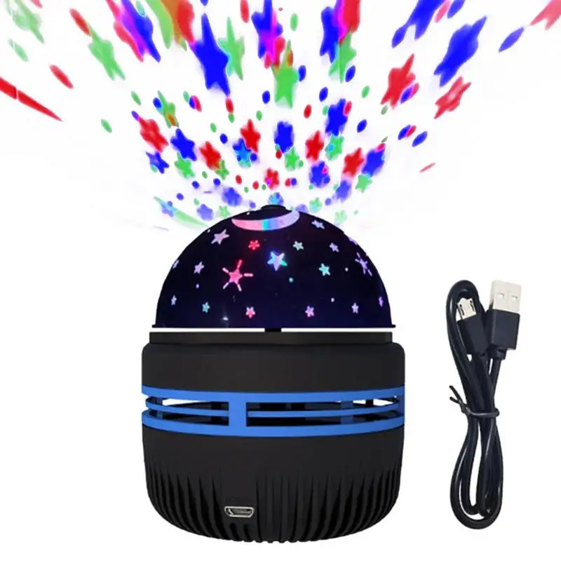 360 Degree Rotation Star Galaxy Projector RGB DJ Night Light for Kids Adults Gaming Room And 2 In 1 Function for Sleep
