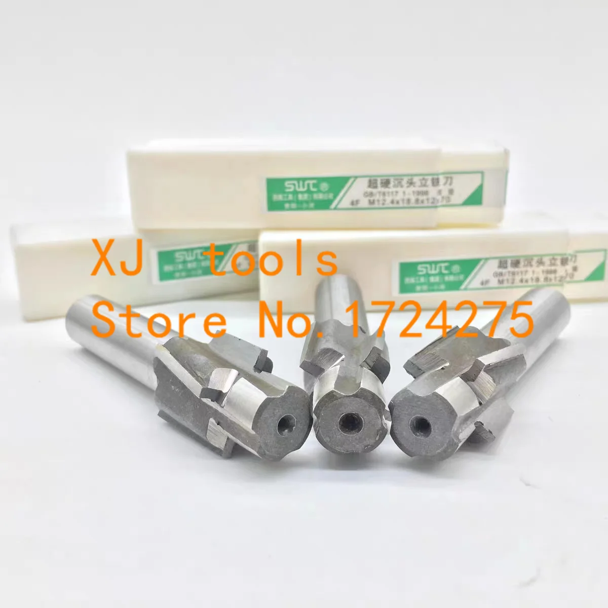 1pcs 4 Flute M3-M20 AL HSS Counterbore End Mill,metric Endmill sink holes drilling head milling cutter M3/4/5/6/8/10/12/14/16/18