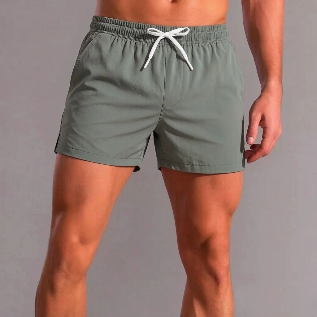 Men's 2024 Quick Dry Multi Color Fitness Sports Leisure Shorts Comfortable Breathable Thin Loose Outdoor Leisure Short Man