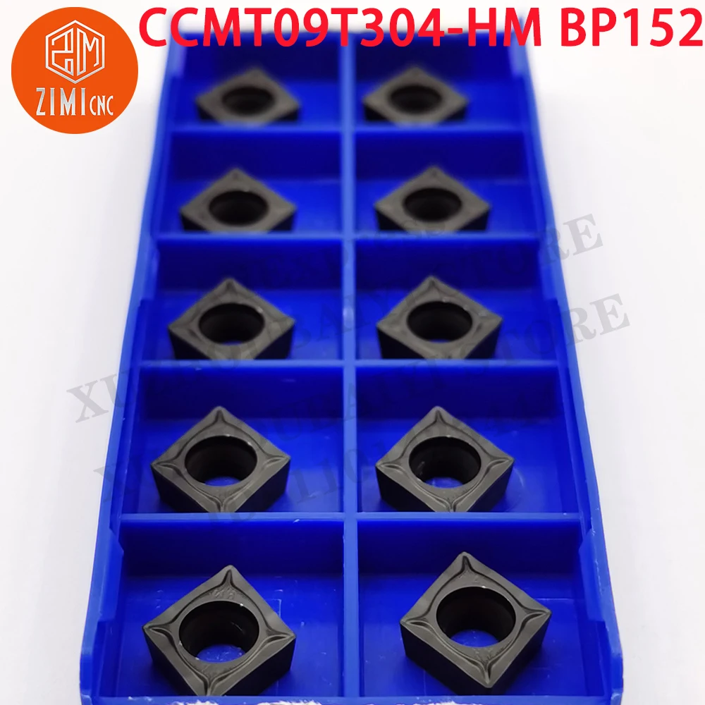 CCMT09T304-HM BP152 CCMT09T304-HM เม็ดมีดคาร์ไบด์ เครื่องกลึงโลหะ เครื่องมือซีเอ็นซี ใบมีดคัตเตอร์เครื่องกลึง การตัดเชิงกล เม็ดมีดกลึง
