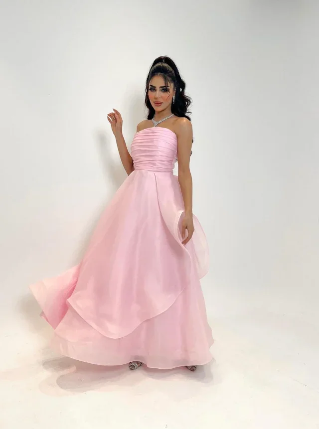 Customized Wrinkle Robe Pour Mariage Invité Robes De Soirée Party Dresses Evening Dresses Prom Dress Ballkleider فساتين حفلا