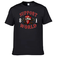 Support 81 World Hells Angels T Shirt Men  Women 100% Cotton Top Sales Shirt N02