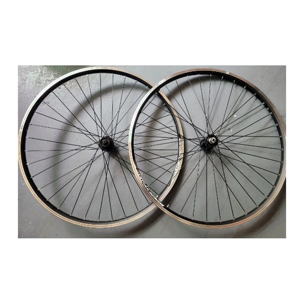 Mountain Bike Wheel Set, MTB Wheelset, V Brake, HG Hub, Front 100mm Rear 130mm, 26 \