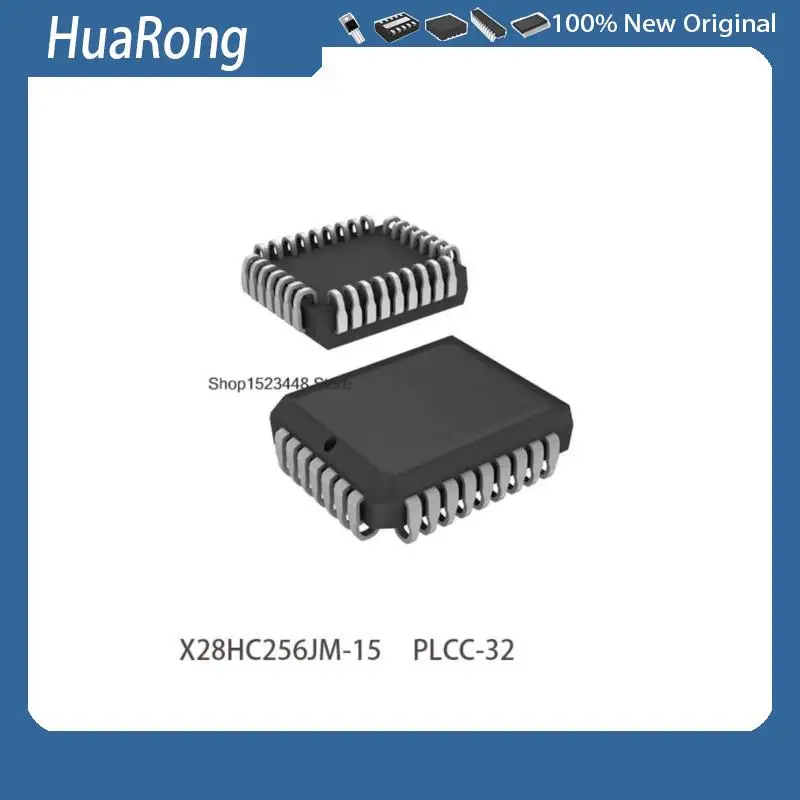 New 10PCS X28HC256JM-15 PLCC-32