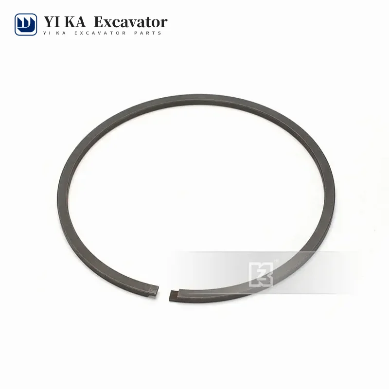 Excavator hydraulic cylinder steel ring 135 * 124 * 4 large, medium, and small arm piston ring 707-44-13920 KZ brand