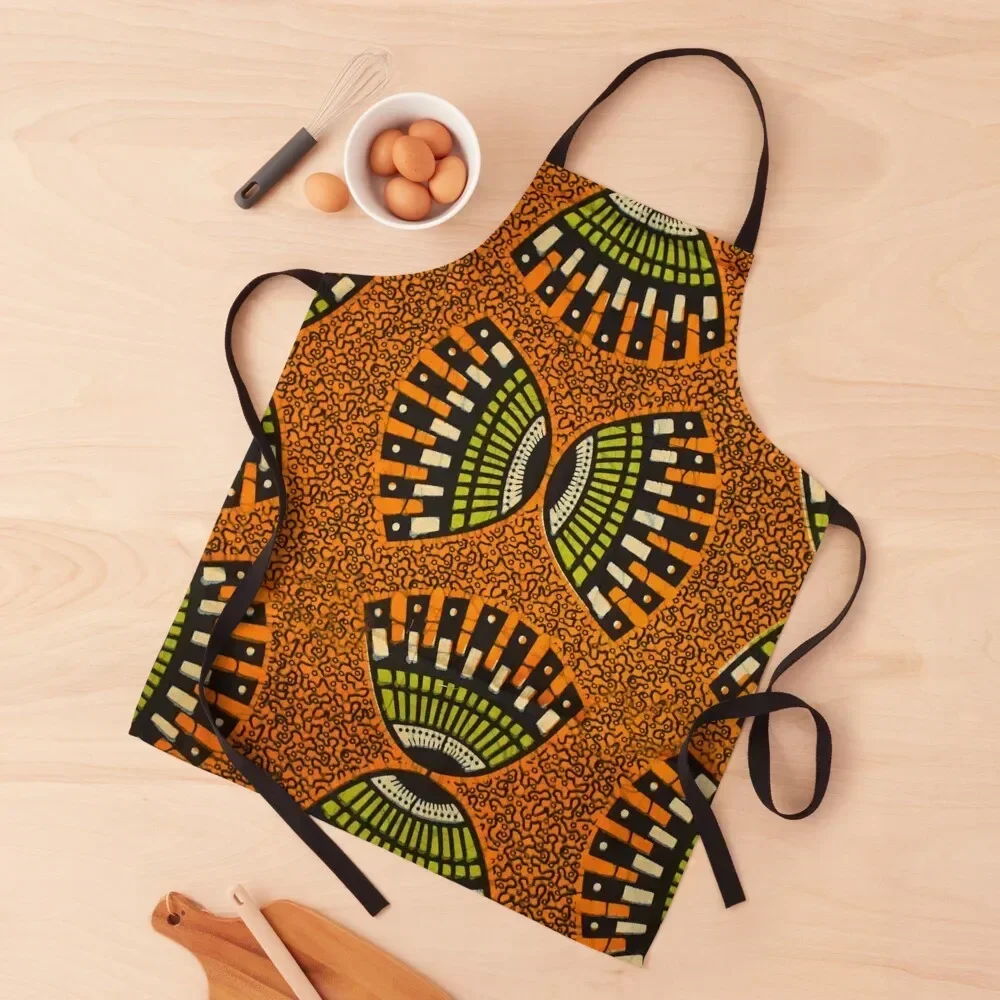 

African Basket Print Apron Kitchen Items For Home Woman Kitchen Apron