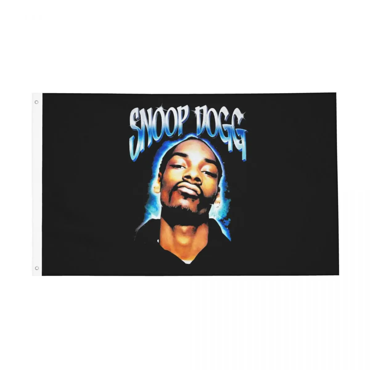 Snoop Dogg Flags Double Sided Outdoor Banner Rap Vinatge 90s Polyester Home Room Dorm Wall Decor 3x5 FT