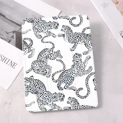 Leopard Print Tablet Pro 11 Case for 10.9 iPad 10th Generation 2022 Leather Cover 10.5 Pro Air 3 10.2 9th 8th 2020 Funda Air 5