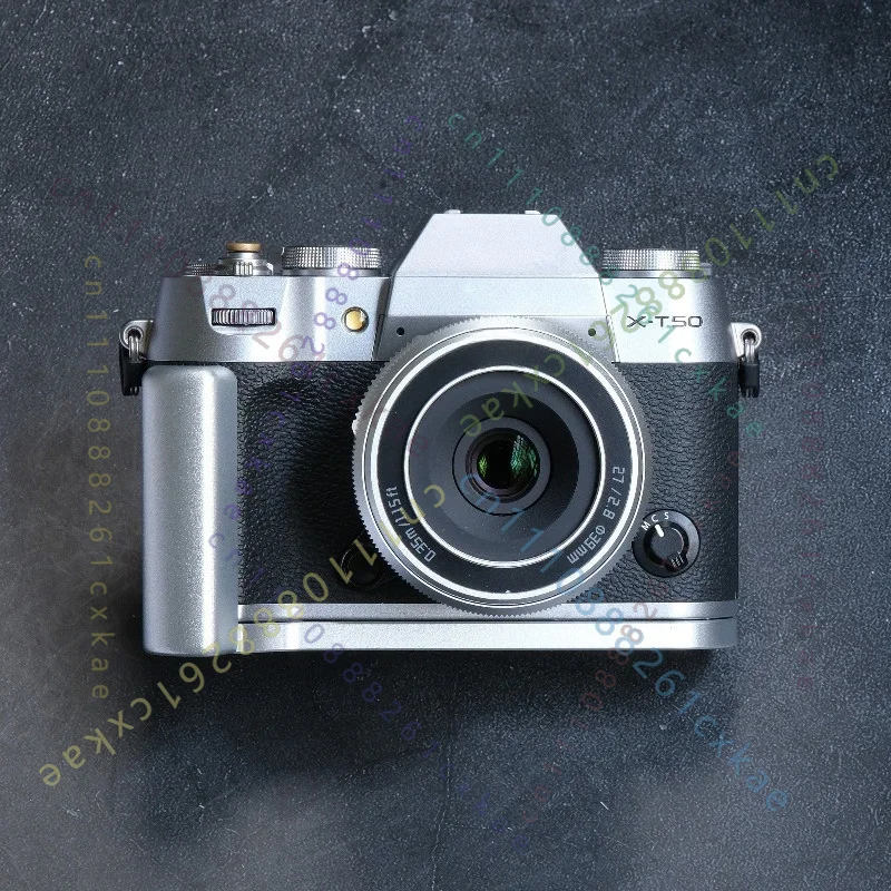 Ergonomic Metal L‑Bracket Hand Grip For Fujifilm XT50 Camera,Aluminum Alloy L Shape HandleBase Mirrorless CameraTripod Accessory