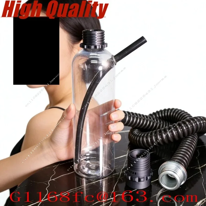 ForGas Mask Cover 3D Negative Pressure Fine Adjustment Choke Valve Breathing Bag Latex Gas Mask Accessories