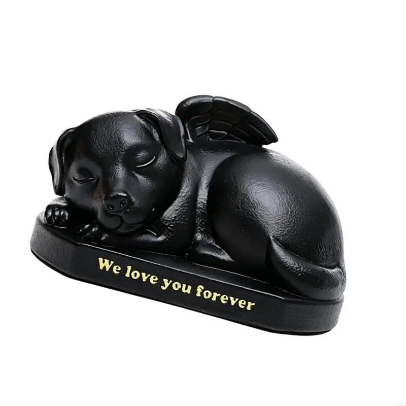 G92C Artistic Resins Pet Urn Sculpture Beautiful Handcrafted Pet Cremation Urn