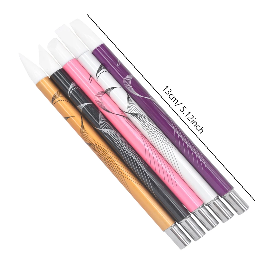 Nail Art Pinsel Set Detaillierung Carving Dotting Dual-Head Pinsel für Acryl UV Gel Polnisch Maniküre Werkzeuge – Detail 8