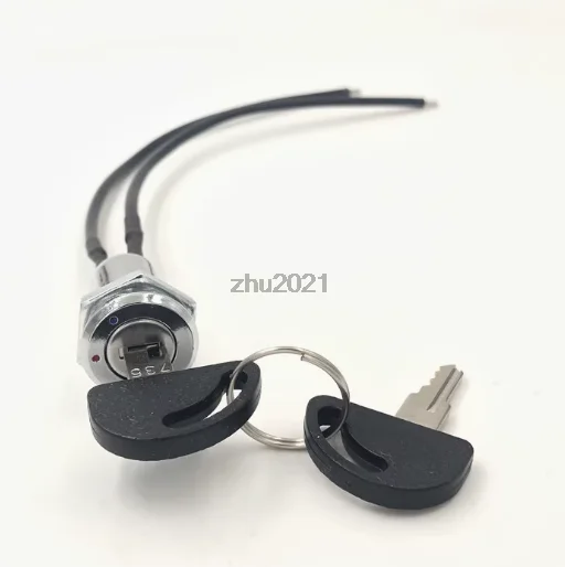 Power Lock - Electronic Lock 2A 125AC, 16mm K1605 Dual Pin, 15cm Wired Version for Enhanced Security and Control Keys