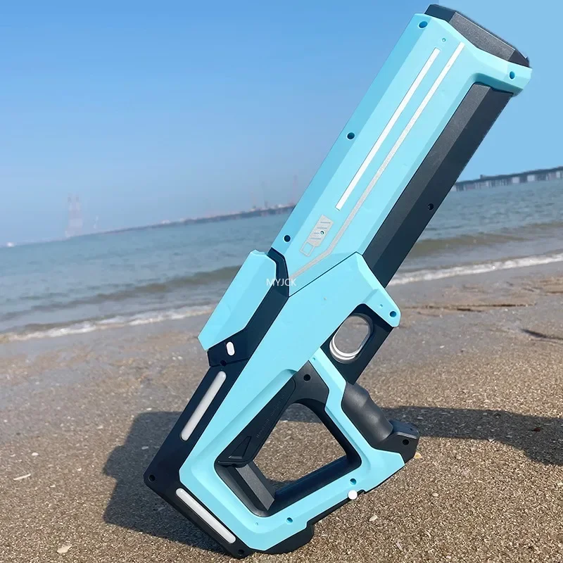 تلقائيا المياه ارتفاع ضغط ألعاب مسدس المياه الكهربائية للأطفال الصيف في الهواء الطلق بركة القتال ألعاب الأطفال ألعاب مياه هدية