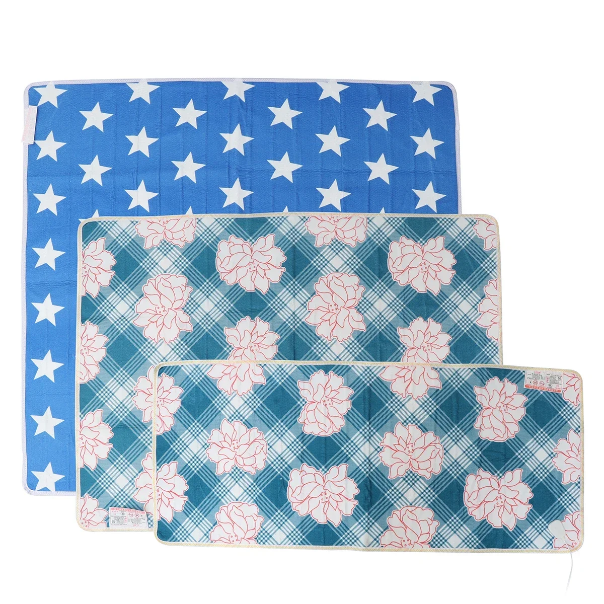 3-biegowy, regulowana temperatura, zimowy, ciepły, elektryczny koc grzewczy, wodoodporny, automatyczny, wyłącznik, podgrzewany koc