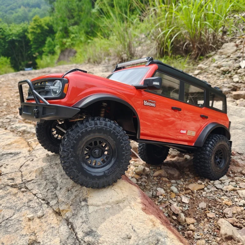 Hot YK4083 V3 1/8 Remote Control Simulation Ford Climbing Off-road Vehicle 4WD RC Electric High and Low Speed Model With Lights