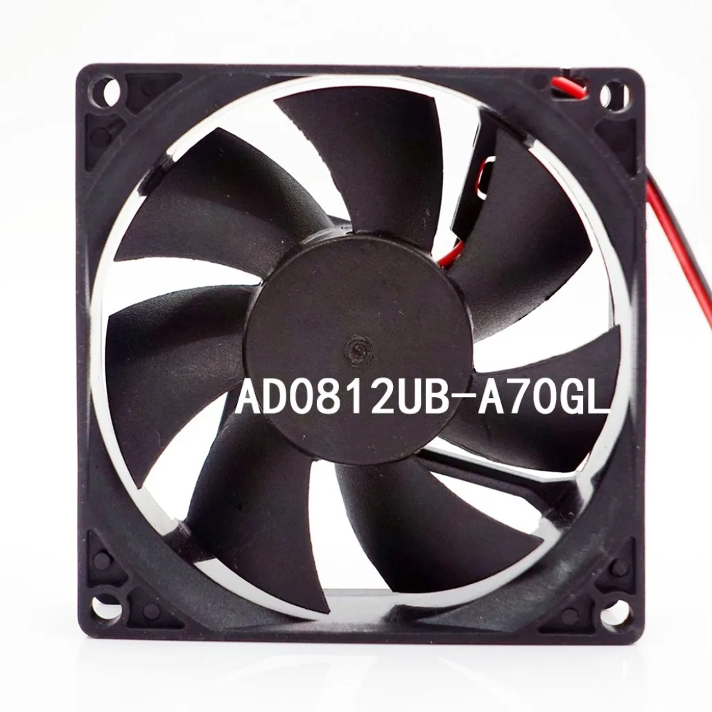 

New in box Brand new for ADDA Case cooling Fan AD0812UB-A70GL DC12V 0.30A 80*80*25mm