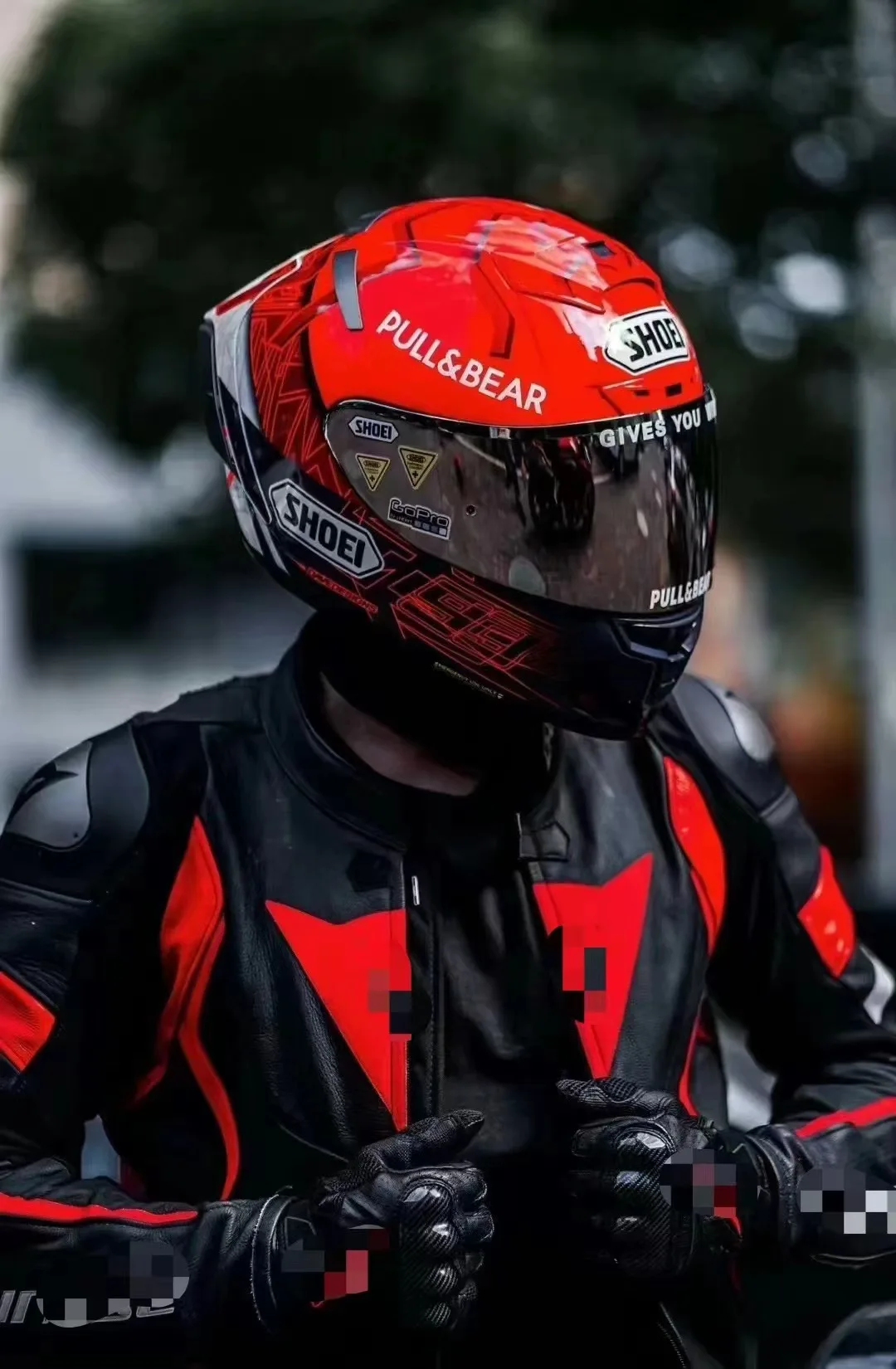 Full Face Motorcycle helmet SHOEI X14   marquess red antt 6 helmet Riding Motocross Racing Motobike Helmet