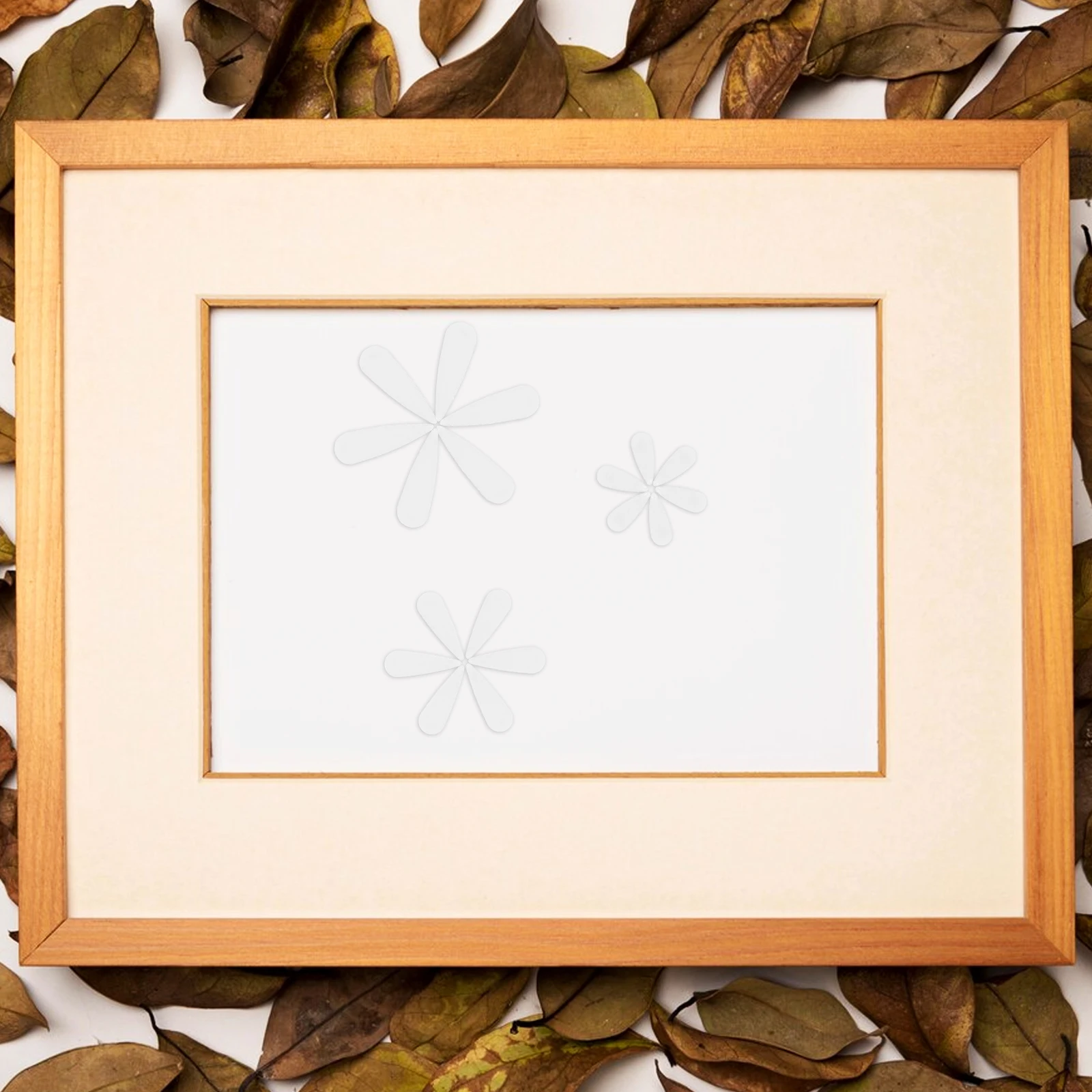 

Ceramic Tiles Water Drop Petal Design White Porcelain Pieces For Diy Projects Outdoor Wall Garden Decorations