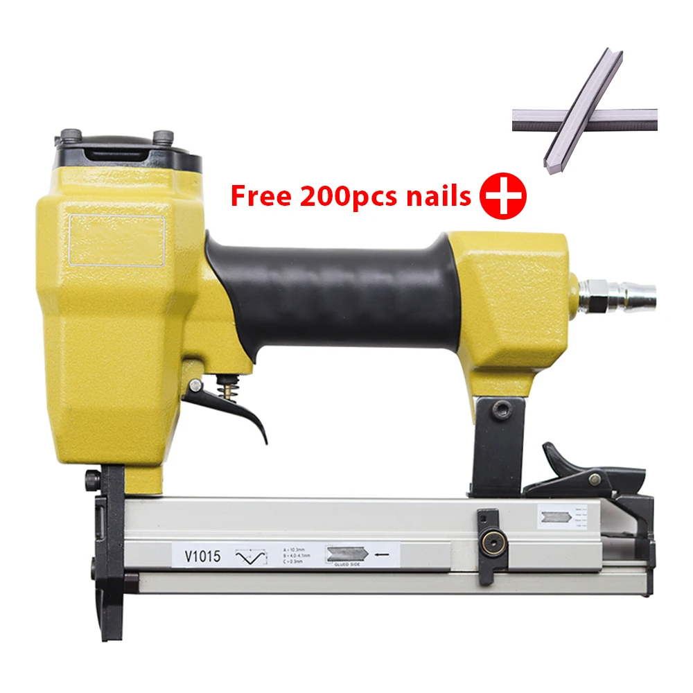 Pneumatic V Nailer Power Tool Nail Gun Frame Fixed Line Angle Nailer Pneumatic Nail Angle Gun V-type Nail Gun 6mm 7-10-12-15