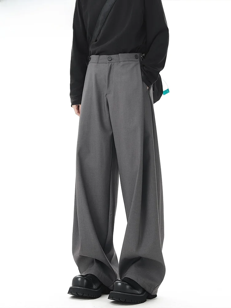 

Wassup Happy мужские свободные прямые брюки American Sle повседневные брюки весна осень широкие длинные брюки молодежная мода