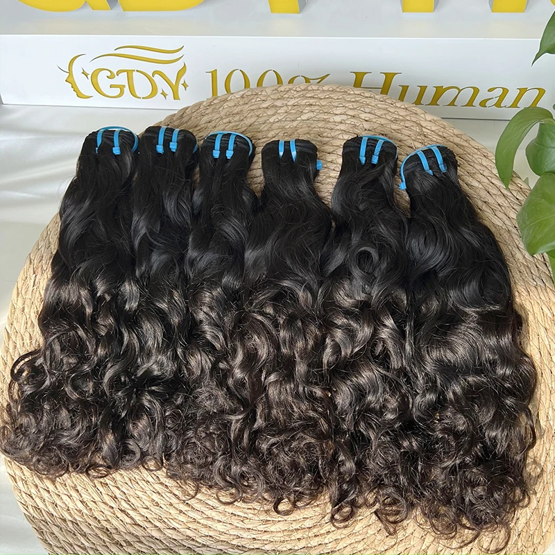 15A Water Wave Bundles 100% Human Hair Extensions Unprocessed Vietnamese Raw Hair Bundles Raw Hair 100% Human Hair Tissages