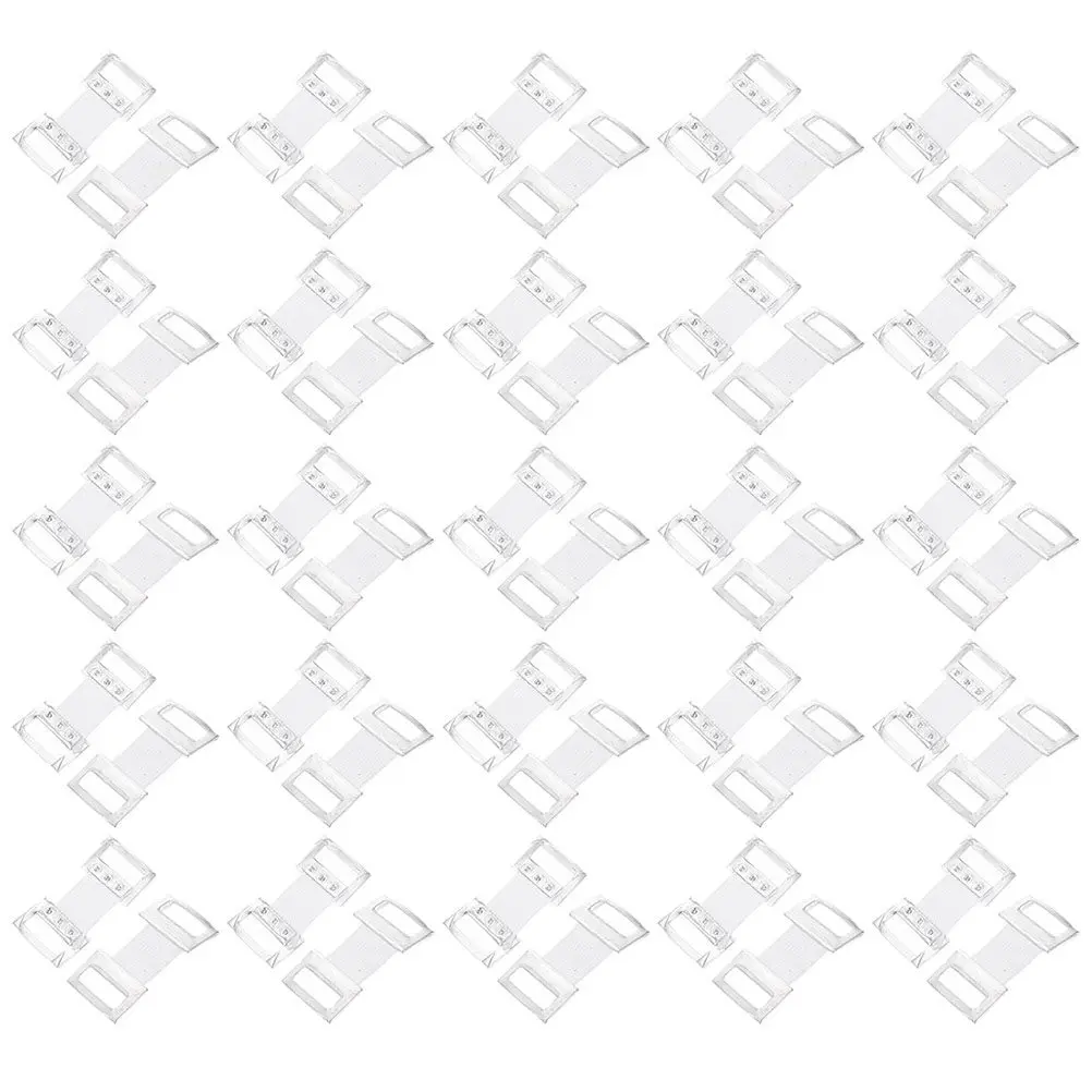 80Pcs Premium Aluminum Spandex Bandage Buckle Clips Adjustable Elastic Wrap Clamp for Athletic Injury Recovery Crepe Pet