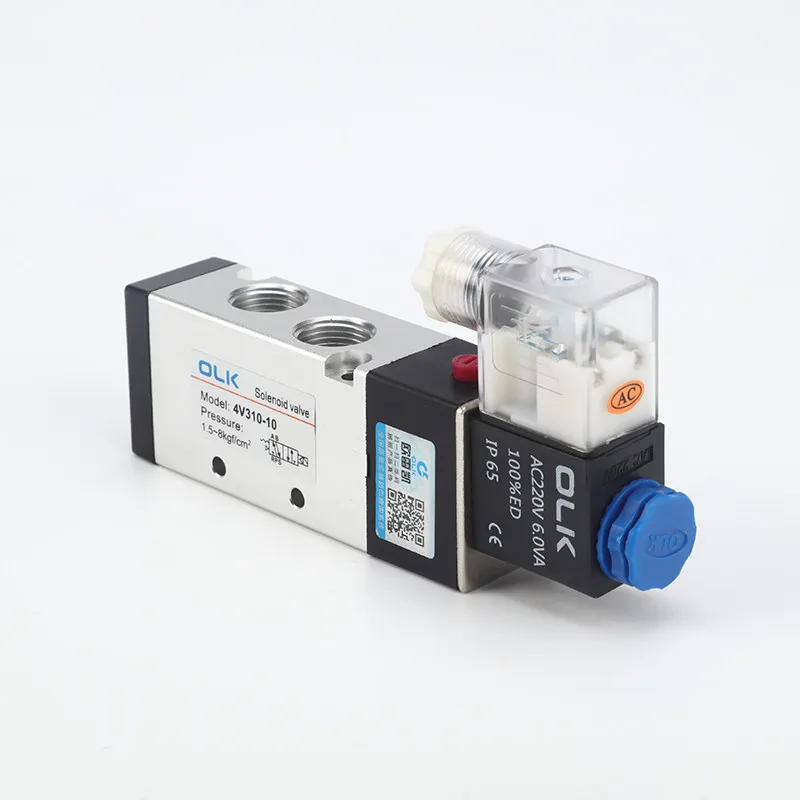OLK pneumatic solenoid valve 4V310-10/08 two-position five-way solenoid control valve