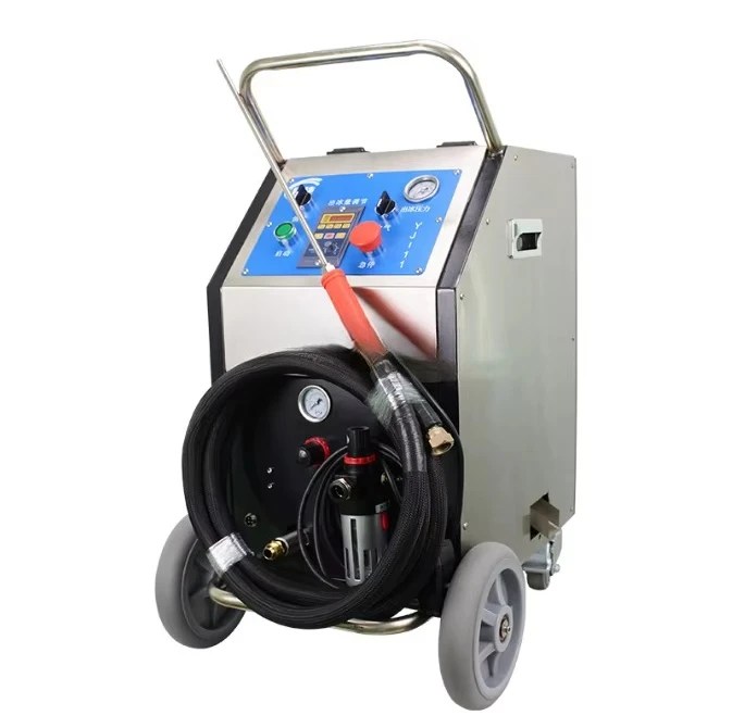 Carbon Deposit Dry Ice Cleaning Machine for Car Engines, Engine Intake Valve Dry Ice Cleaning Machine