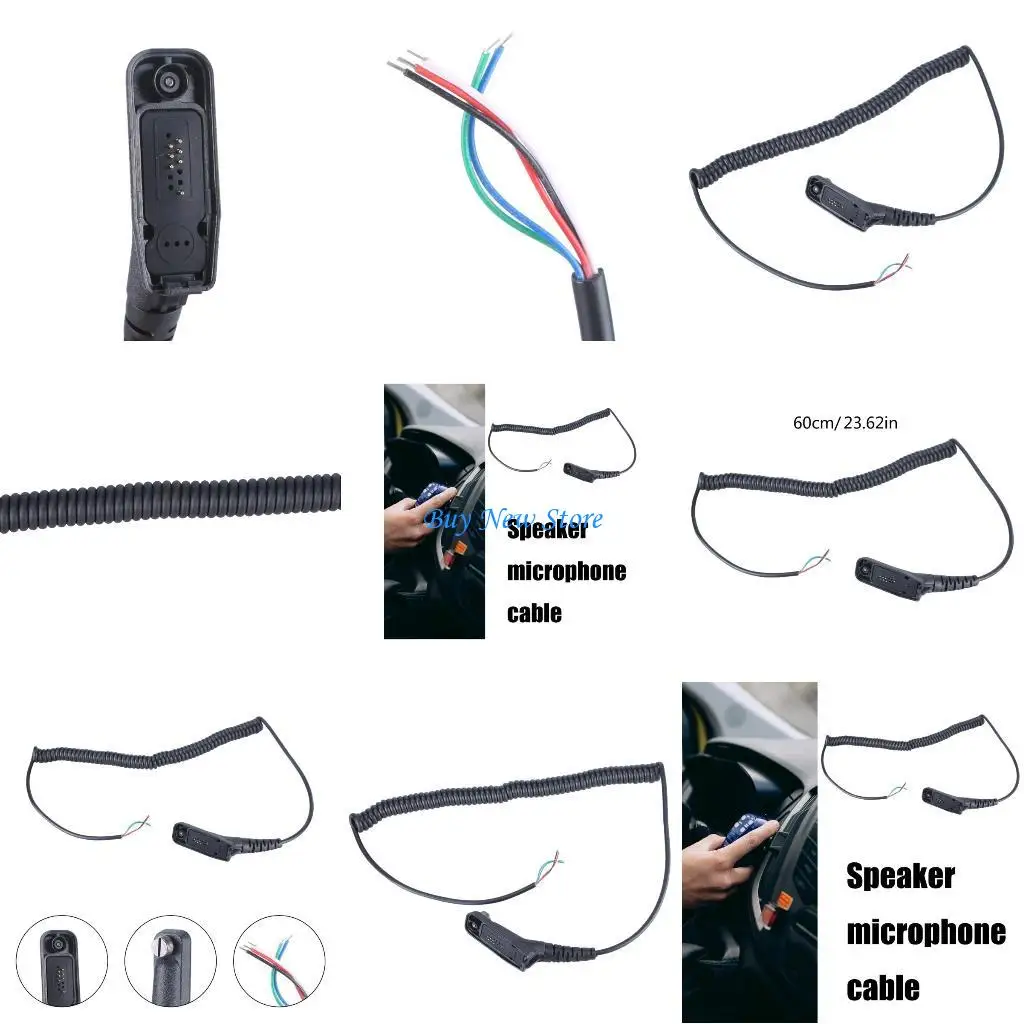 

20CE гибкая линия, аксессуары для двусторонней радиосвязи, акустический кабель для XiR P8200 P8260 P8268 P8608 P8668 XPR7550