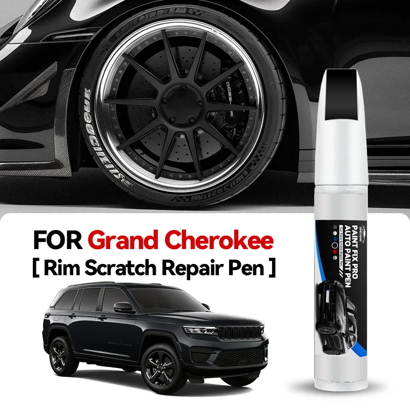 

Карандаш для подкраски колесных дисков Jeep Grand Cherokee 1992-2025 ZJ WJ WK WK2 WL, средство для ремонта царапин, DIY