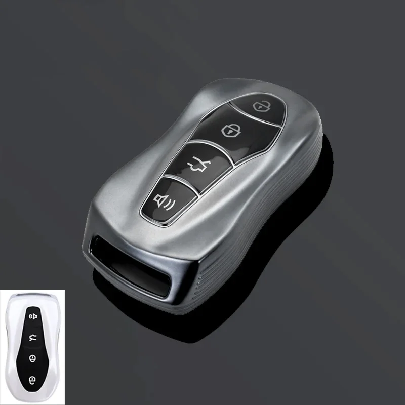 

TPU Car Key Case Cover For Geely Atlas Pro Boyue Tugella Azkarra FY11 Emgrand GS X6 SUV EC7 Accessories