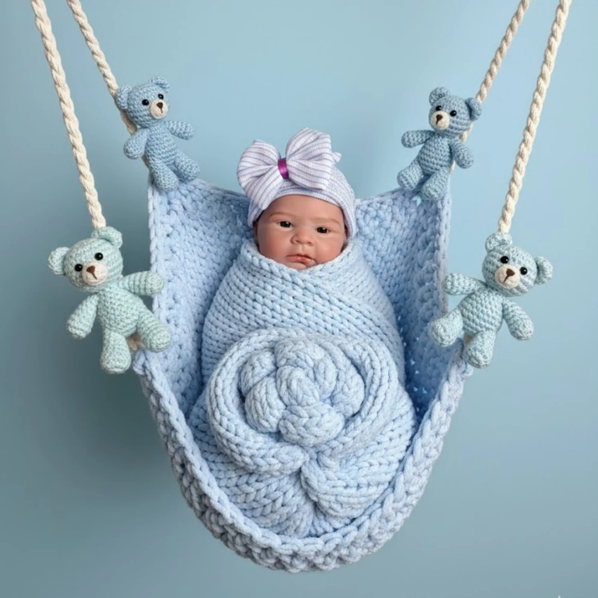 

OtardDolls 18Inch Soft Silicone Elijah Boy Reborn Doll Lifelike Painted Reborn Muñeca with Open Mouth Play Doll Toy Gifts
