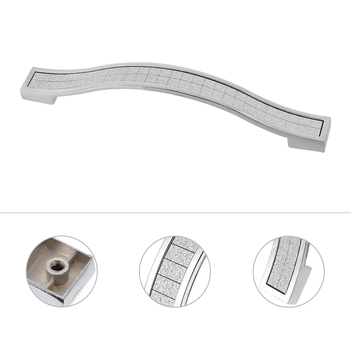 

10Pcs Drawer Handle European Style Alloy Crystal Door Knobs 128mm Thickened Strength Cabinet Pulls Home Cabinet Knob