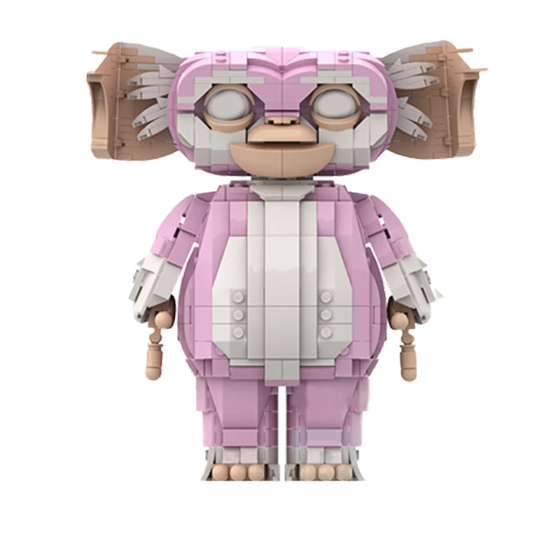 NEW 1192 PCS The Pink Monkey In The Elf Version Transforms Into An Ambitious Monster MOC Building Block Model Educational Gifts