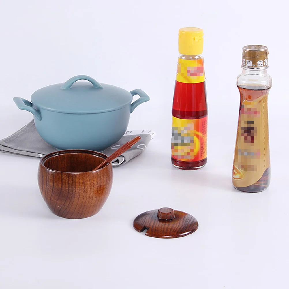 

Premium Japanese Style Spice Jar Storage Box Lid Kitchen Spice Storage Jars Tea Jars Nut Container