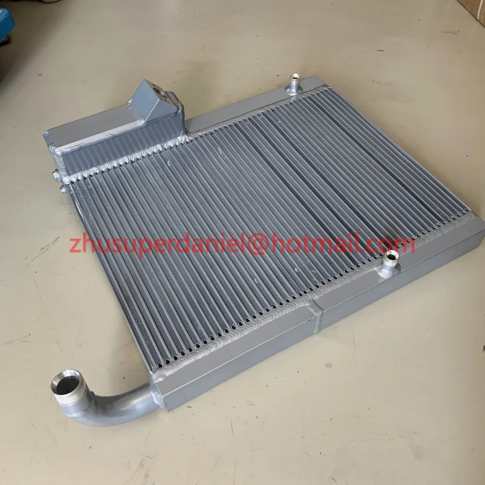 1622877600 aluminum plate fin radiator air oil COOLER for AC air compressor 30-37KW