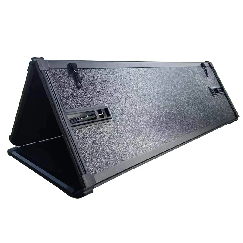 

Waterproof Metal Tri-Fold Tonneau Cover Tundra 6.7ft 6.5ft Hard Truck Bed Cover Off-Road 4X4 Compatible Ranger