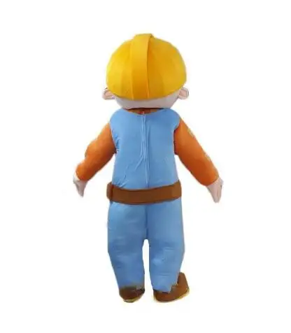 New Adult Bob Boy Mascot Costume Cosplay Mascotte Fancy Dress Character Carnival Christmas Celebration Mascot Costume