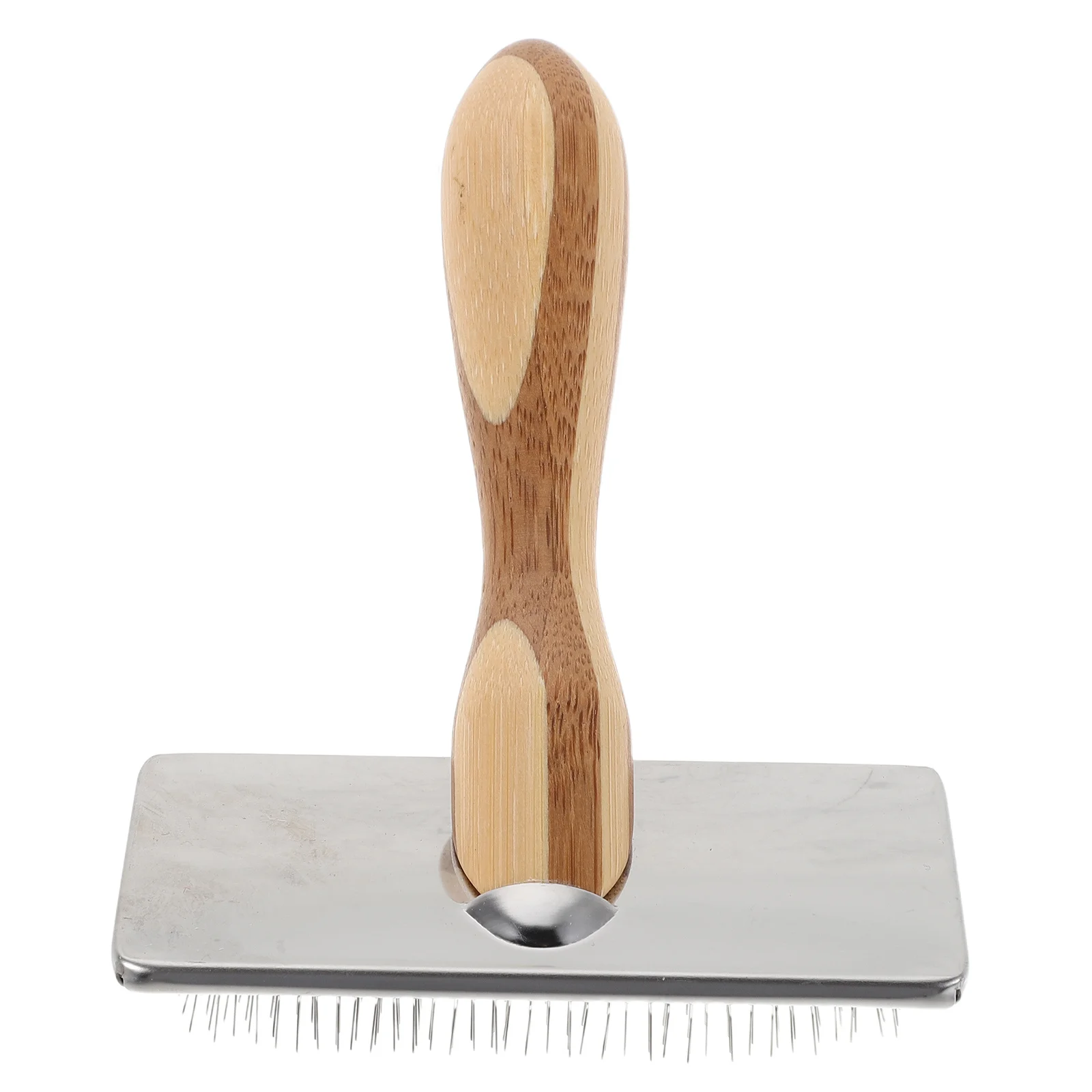 

Wool Carders Brushes Bamboo Handle Needle Felting Hand Carders For Craft Fiber Projects Detangling Gentle Comb Tool