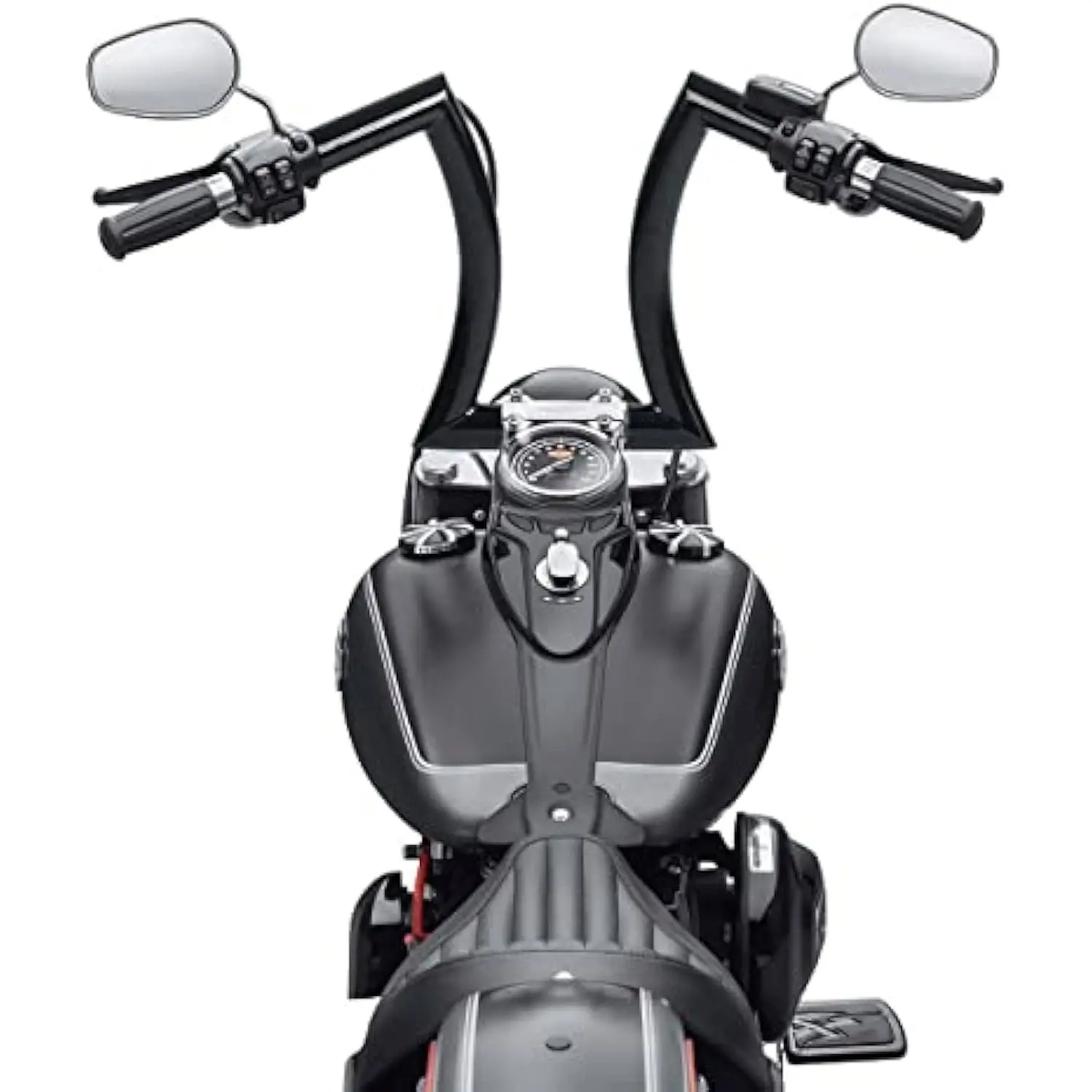 Ape Hanger 2 مقود ، مناسب لهارلي سوفت تايل فست فست سبورتستر ، 16 Ape