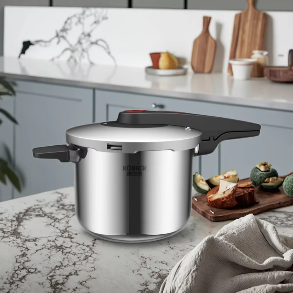 

Газовая и индукционная плита из нержавеющей стали 304, экологически чистая кастрюля, кухонная посуда, взрывозащищенная скороварка 6 л