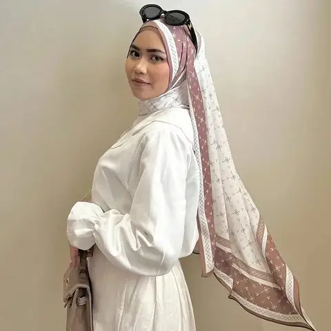 12 best sales मुद्रित शिफॉन हिजाब - №5