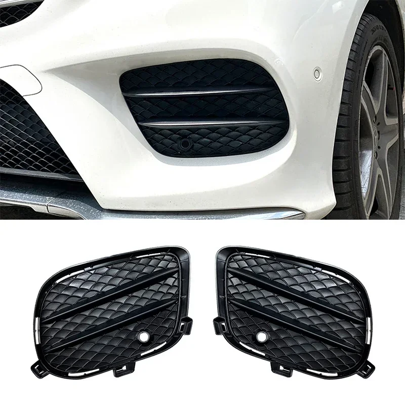 

New！ Front Bumper Lip Splitter Fog Lamp Trim Body Kit Tuning For Mercedes-Benz GLE GLS GLE Coupe W166 X166 C292 AMG 2016-2019