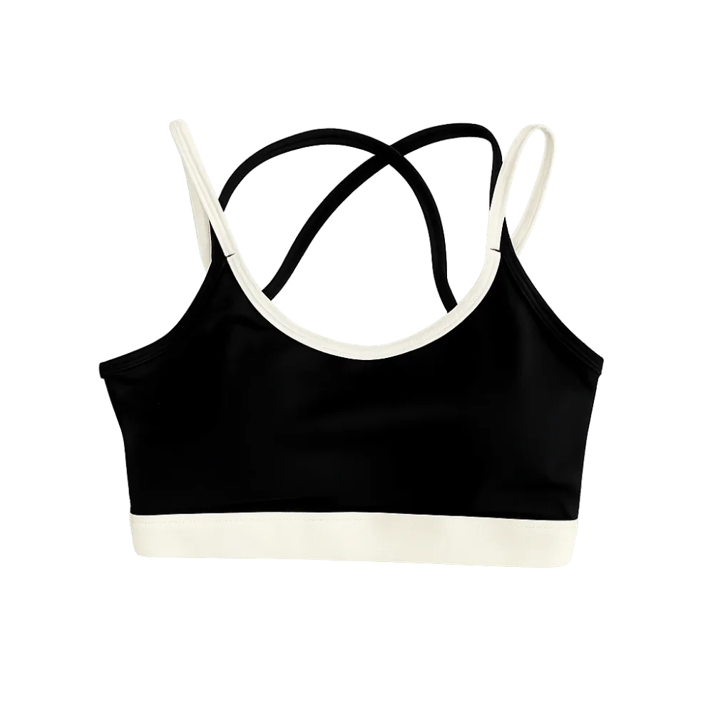 Cross Belt Seamless Sports Bra Anti-shake Moisture-Wicking Training Fitness Bra Lingerie Beauty Back Yoga Soft Bra Girls