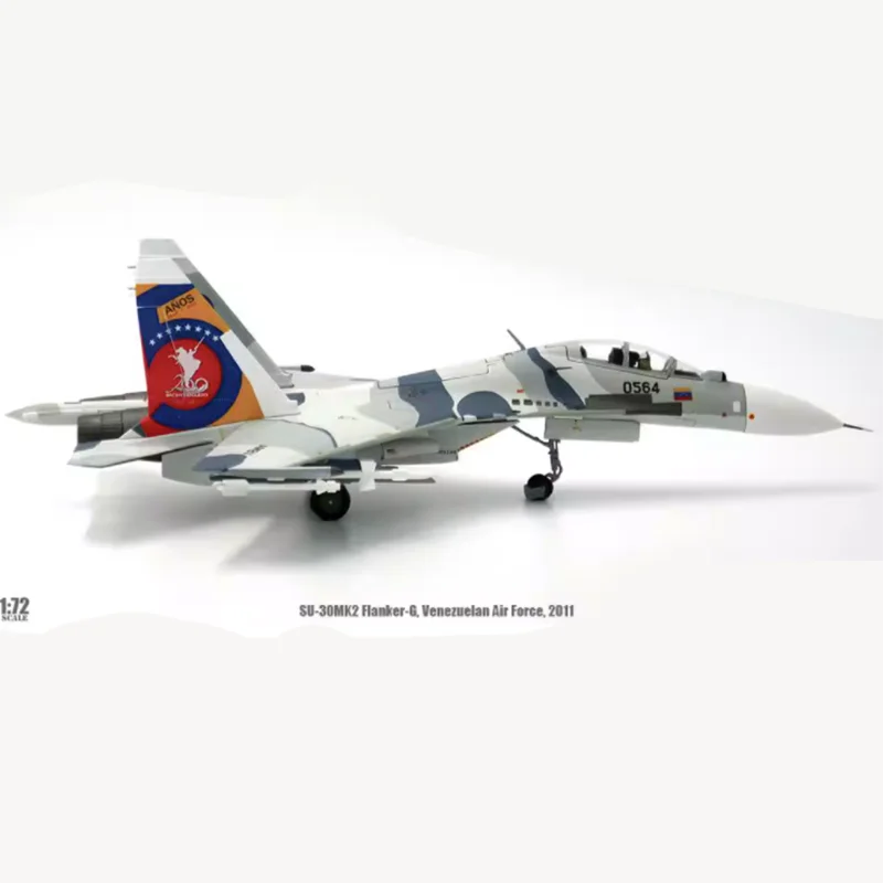 JC Wings 1:72 Scale SU30 Edition of The Venezuelan Air Force SU-30MK2 Su-30 Alloy Die-cast Military Combat Aircraft Model Gift