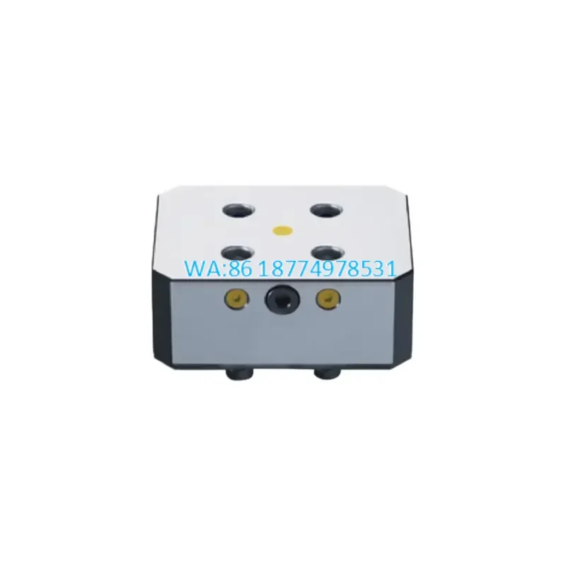 Wmwmnu for Single Zero Point Plate Square 192x192x27mm Stainless Steel HRC55-60 0.01mm Repeatability Mount on 4/5 Axis